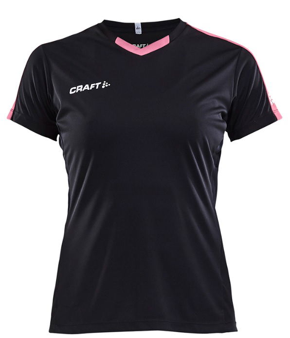 T-shirt Craft Contrast Jersey Short Sleeve Sports T-Shirt Sort | 1905567-9471