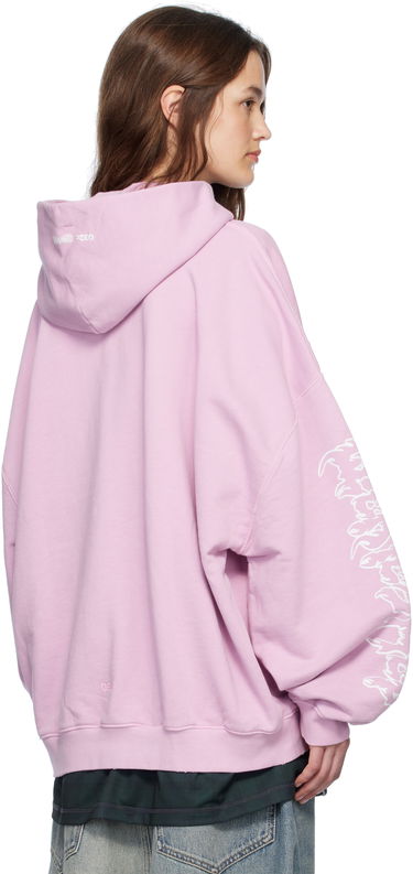 Sweatshirt 032C 032c Faithless Oversized Hoodie Lyserød | S25-URC-0631-850-W, 2