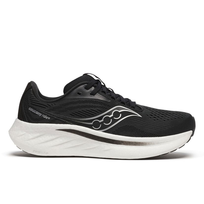Sneakers og sko Saucony Ride 18 Sort | S11000-100