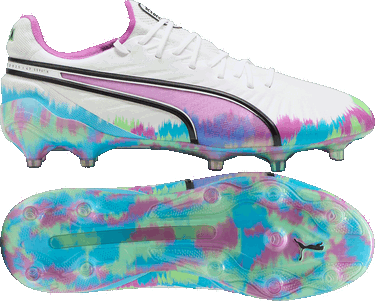Sneakers og sko Puma KING ULTIMATE BRILLIANCE FG/AG Hvid | 109012-01, 2