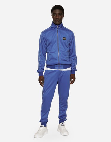Jakke Dolce & Gabbana Zip-up Triacetate Sweatshirt With Tag Blå | G9AOYTHU7B0BA232, 1