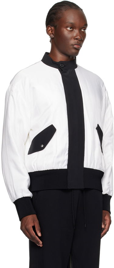 Bomberjakke Helmut Lang Zip Bomber Jacket Sort | O04HM106, 3