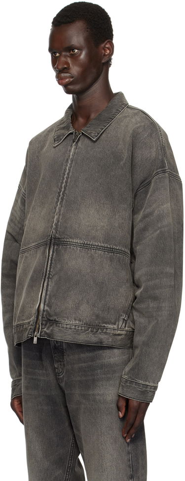 Jakke Fear of God Essentials Denim Trucker Jacket Grå | 202BT244270F, 3