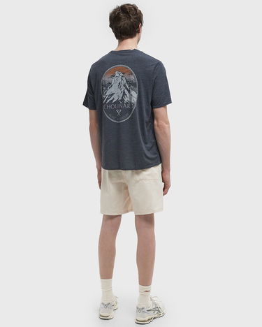 T-shirt Patagonia Capilene Cool Daily Graphic T-Shirt Mørkeblå | 45385-CSBX, 2