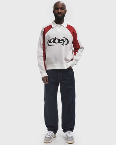Jeans OBEY Hardwork Denim Jeans Blå | 142010077-RIN, 2