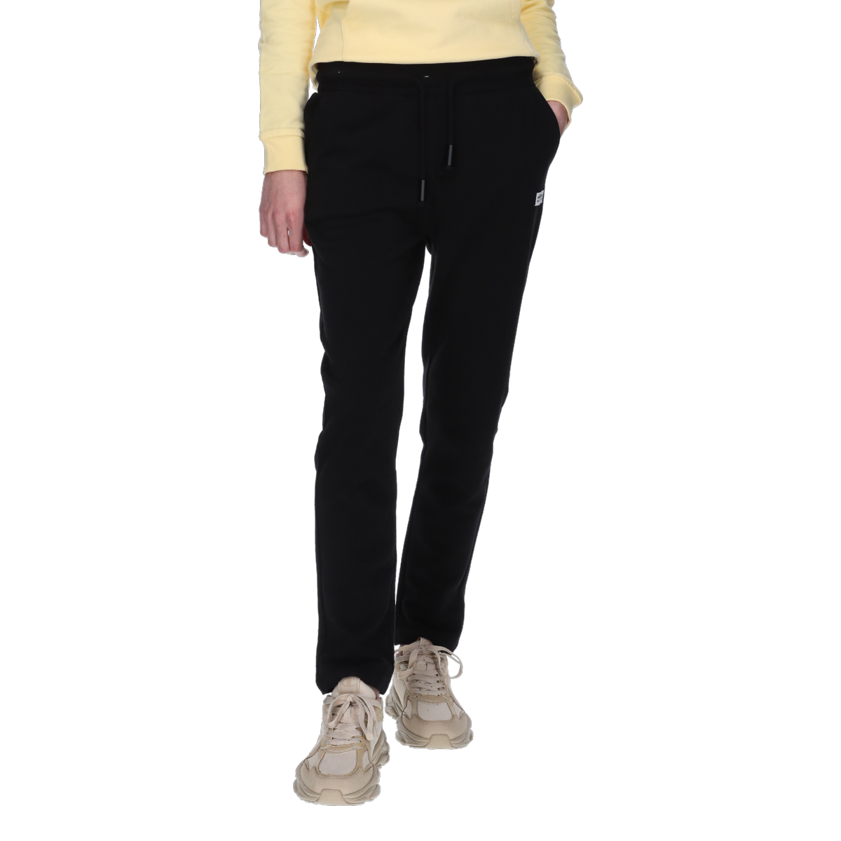 Joggingbukser Ellesse Open Hem Drawstring Waist Sweatpants Sort | ELA251F101-01, 0