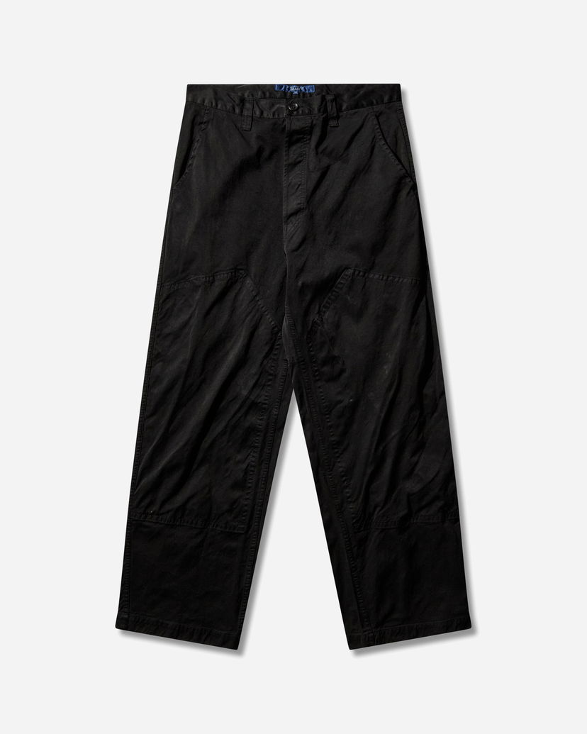 Bukser Junya Watanabe Garment Dyed Nylon Pants Sort | WP-P025-W25 1