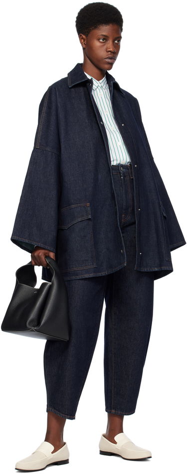 Jakke TOTEME TOTEME Denim  Jacket Blå | 241-WRO1050-FB0045, 3
