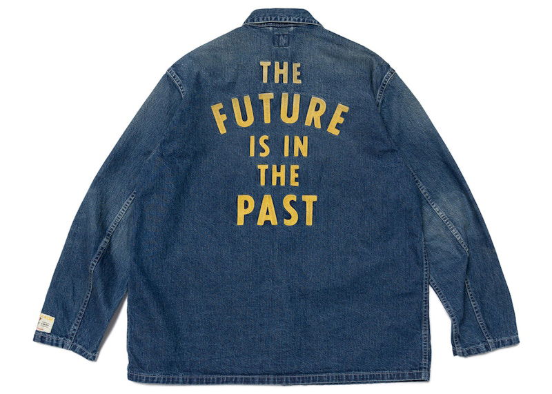 Jakke Human Made Coverall Denim Jacket Blå | HM25JK023