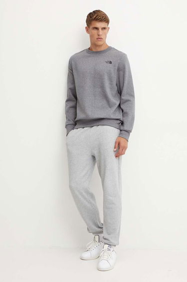 Sweatshirt The North Face Simple Dome Crew Sweatshirt Grå | NF0A89FBDYY1, 1