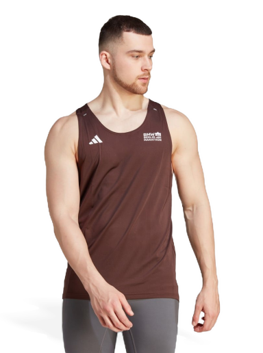 Tanktop adidas Originals BMW Berlin Marathon 2023 Brun | IP3602