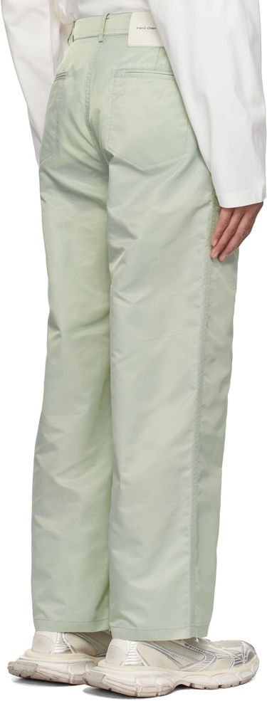 Bukser Feng Chen Wang Feng Chen Wang Nylon Trousers Grøn | FUS19TR31, 2