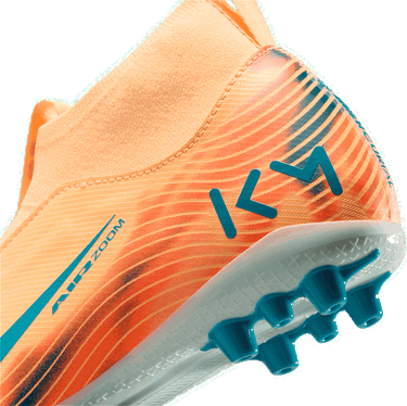 Sneakers og sko Nike Zoom Mercurial Superfly 10 Academy "Kylian Mbappé" AG Kids Orange | hf3418-801, 2