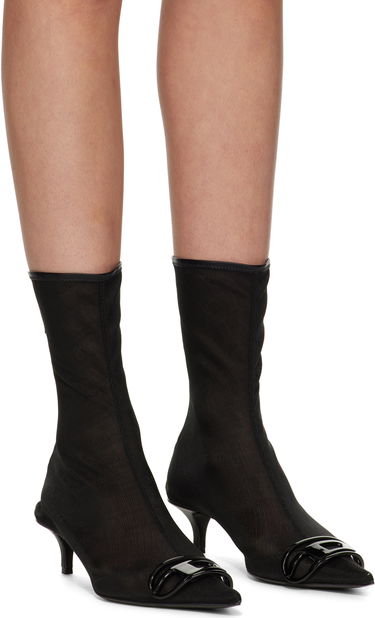 Sneakers og sko Diesel D-Venus Kittie Bt Ankle Boots Sort | Y03409 P3426, 3