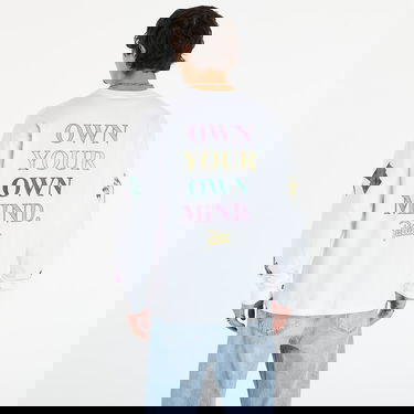 T-shirt Patta Patta Own Your Own Mind Graphic Long Sleeve T-Shirt Hvid | POC-AW25-1000-299-0007-002, 2