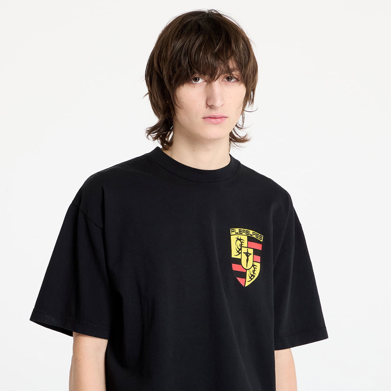 T-shirt Pleasures PLEASURES Fast Life T-Shirt Sort | P25SP057 BLACK, 1