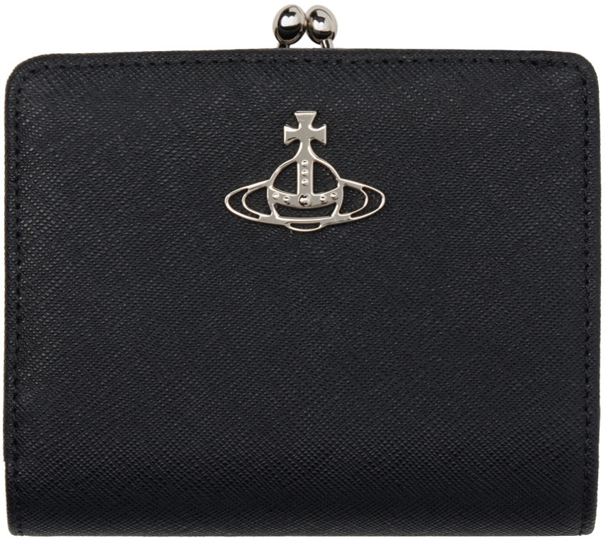 Tegnebog Vivienne Westwood Black Frame Pocket Wallet Sort | 5115002YW-L001N-, 0