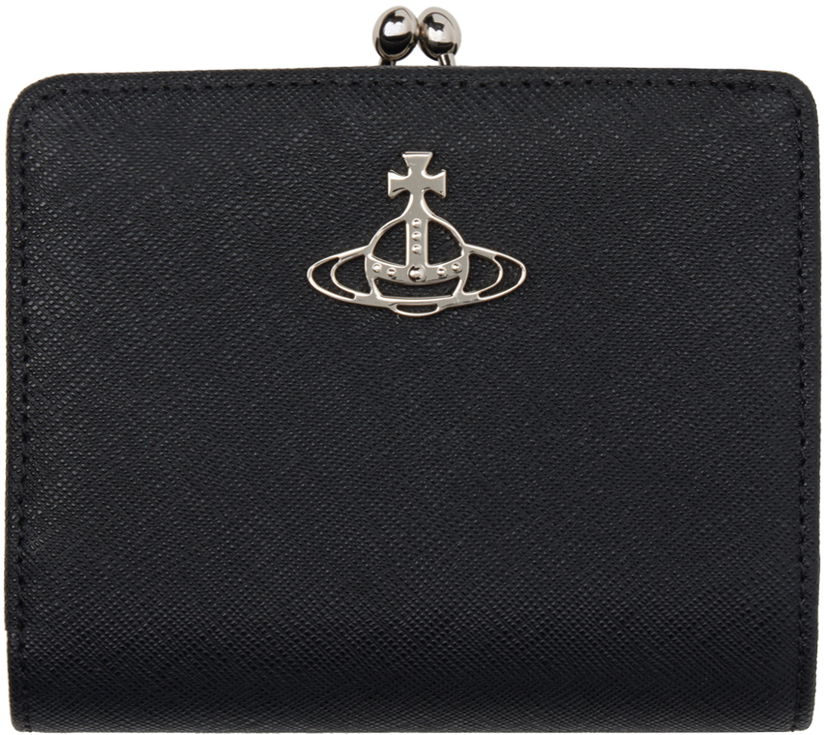 Tegnebog Vivienne Westwood Black Frame Pocket Wallet Sort | 5115002YW-L001N-