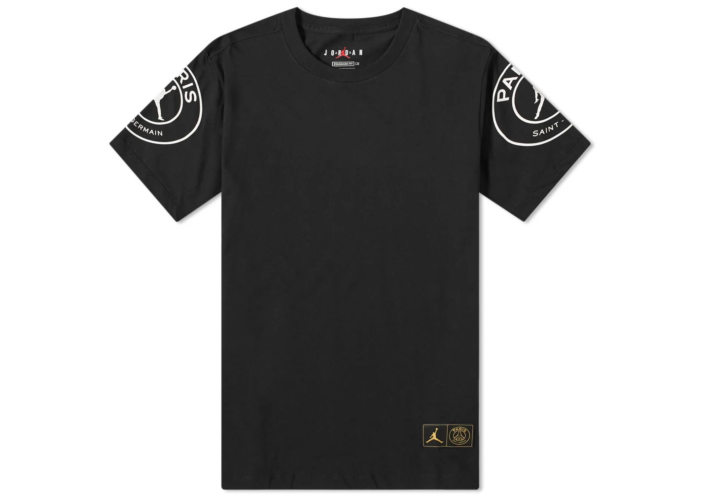 T-shirt Jordan Paris Saint-Germain x Logo Tee Black Sort | CK9779-010, 0