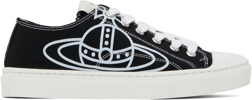 Tøj Vivienne Westwood Vivienne Westwood Low-Top Plimsoll Sort | 75020005W-W015B-