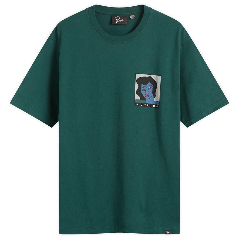 T-shirt By Parra Nothing Please T-Shirt Grøn | 54306-PGN