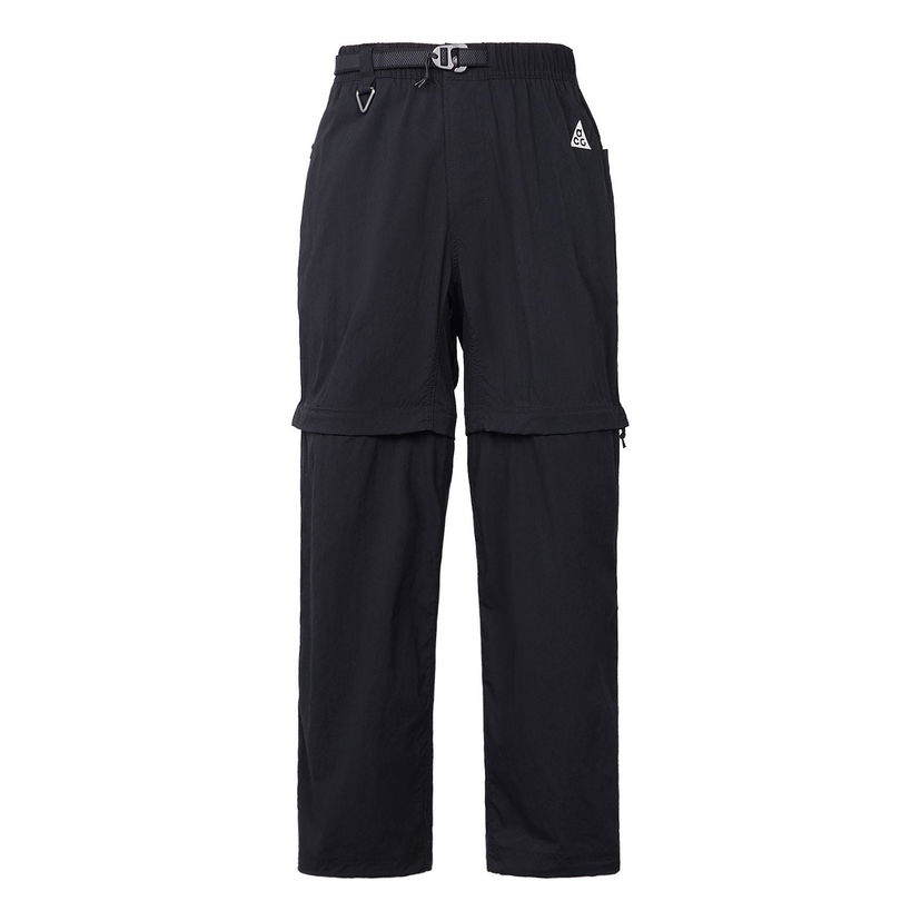 Cargo bukser Nike ACG ACG Zip-Off Trail Pants Sort | DX6647-010
