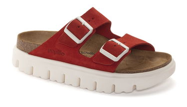 Sneakers og sko Birkenstock Papillio Arizona Chunky LEVE Rød | 1024941, 2