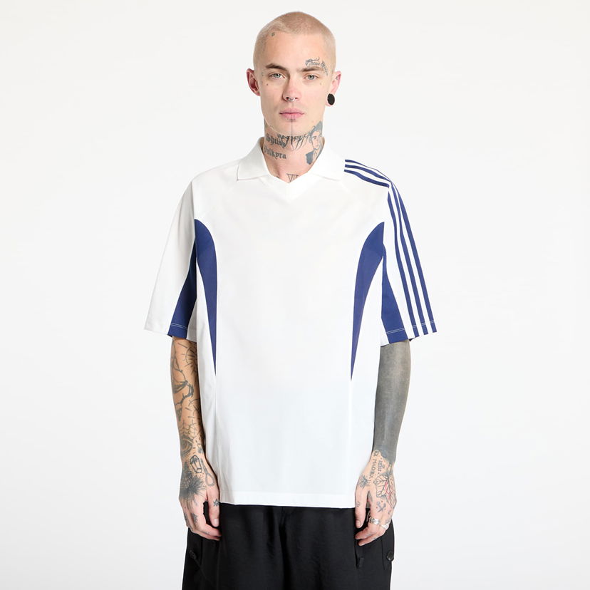 Polo skjorte Y-3 Cut Line White T-Shirt Hvid | JM3222