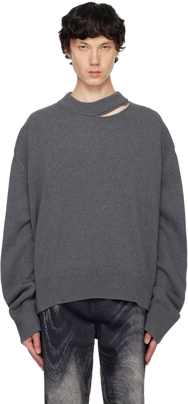 Sweater Camper Knit Sweater Grå | AU00011-003