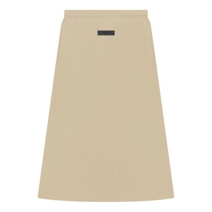 Nederdel Fear of God Fear of God Essentials SS23 Long Skirt Beige | FOG-SS23-223