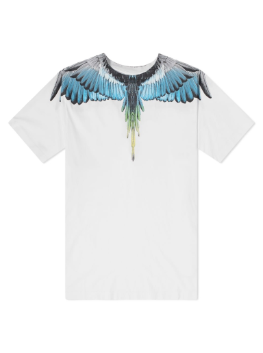T-shirt Marcelo Burlon Wings Tee Hvid | CMAA018F21JER0010140