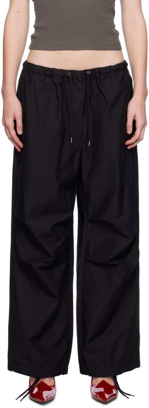 Bukser Acne Studios Relaxed-Fit Trousers Sort | AK0824-
