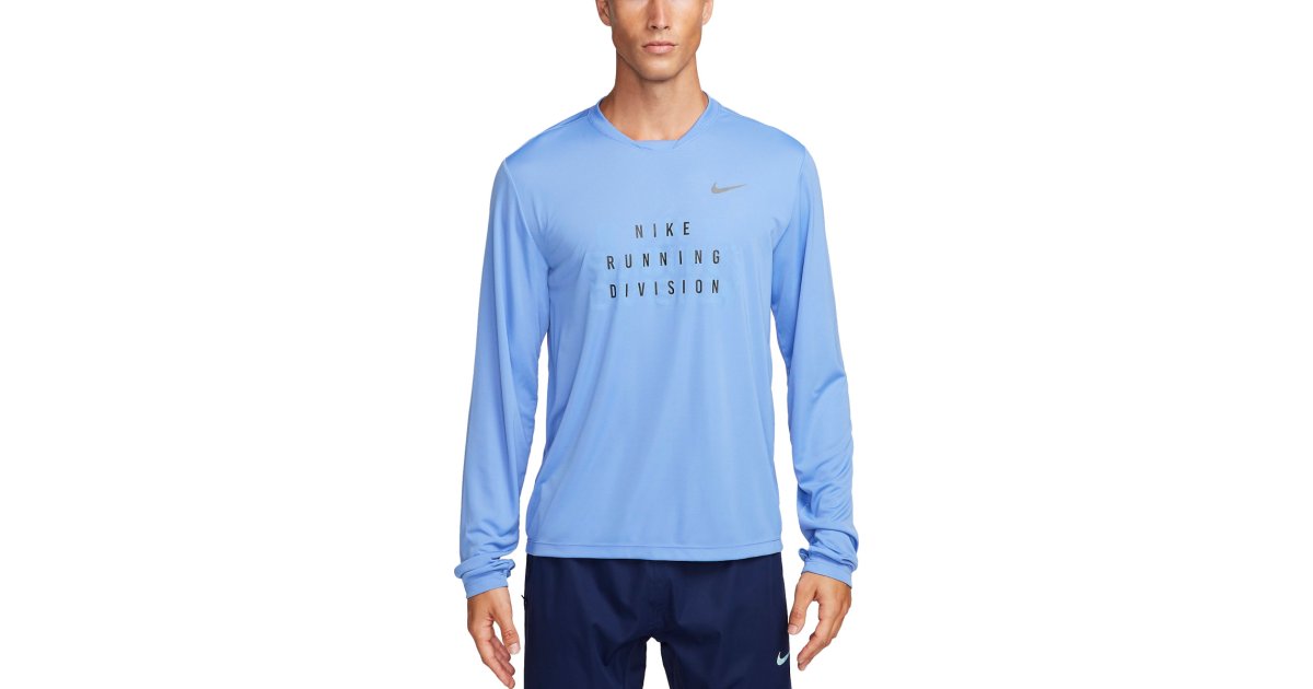 T-shirt Nike Dri-FIT Run Division Rise 365 Blå | fb8546-450, 1