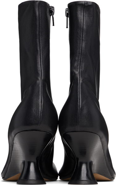 Sneakers og sko Dries Van Noten Dries Van Noten Heeled Ankle Boots Sort | 252-011704-140, 1