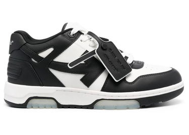 Sneakers og sko Off-White Out Of Office "Calf Leather Panda" Sort | OMIA189C99-LEA007-0110, 0