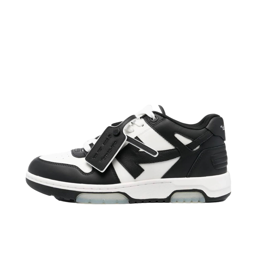 Sneakers og sko Off-White Out Of Office "Calf Leather Panda" Sort | OMIA189C99-LEA007-0110