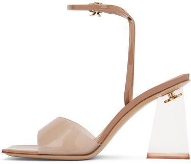 Sneakers og sko Gianvito Rossi Gianvito Rossi Cosmic Heeled Sandals Beige | G32208.85PLX.GSV, 2