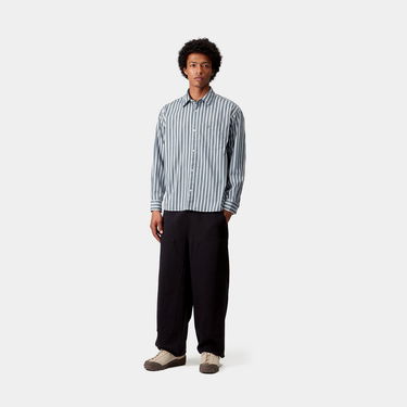 Skjorte Carhartt WIP Long Sleeve Malden Stripe Shirt Flerfarvet | I035334_9, 2