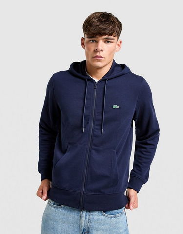 Sweatshirt Lacoste Urban Full-Zip Hoodie Mørkeblå | SH5545166, 0