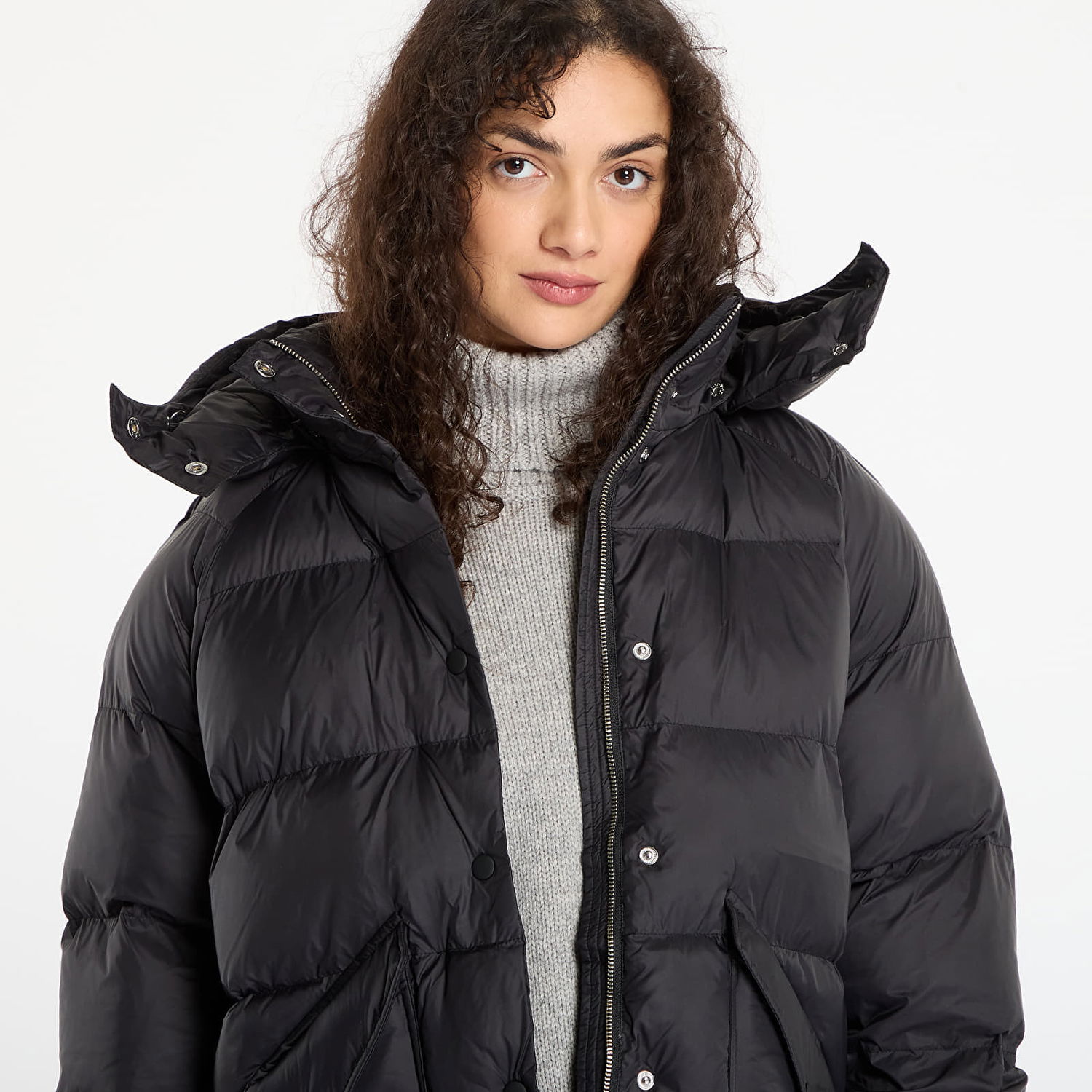 Puffer jakke Samsoe Samsoe Puffer Jacket Sahanay Sort | F24300010_CLR000021, 1