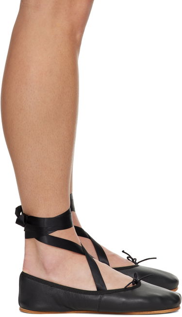 Tøj Repetto Repetto Sophia Ballerina Flats with Ankle Ties Sort | V4231VE, 0