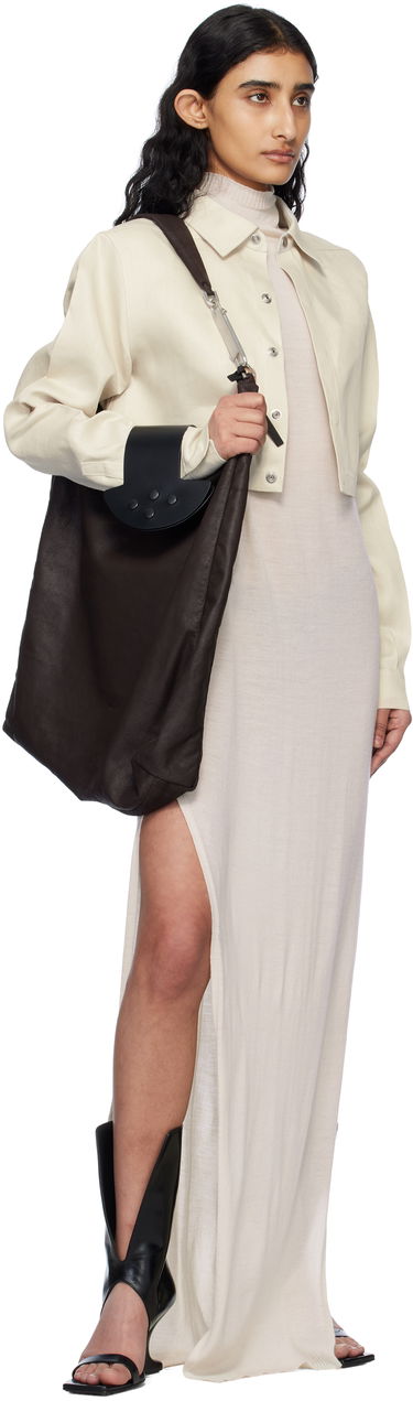 Skuldertaske Rick Owens Rick Owens Hollywood Gemini Shoulder Bag Sort | RA01E0624 LCN, 3