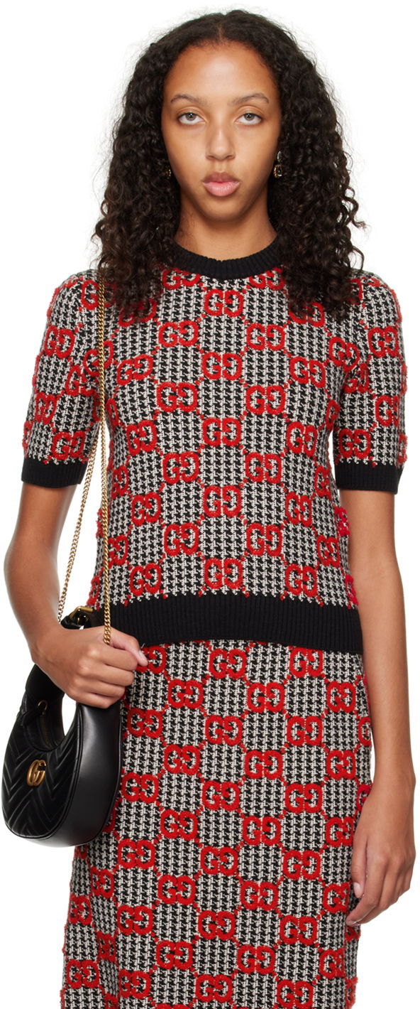 Sweater Gucci GG Rød | 731007 XKCM8, 0