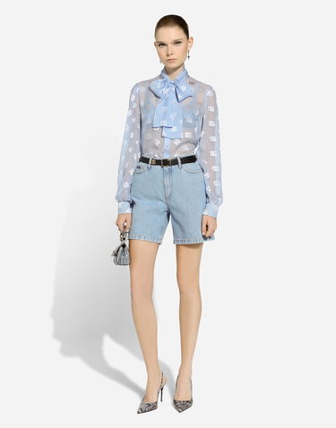 Shorts Dolce & Gabbana Denim Bermuda Shorts Blå | FTC61DG8LU4S9001, 1