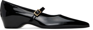 Tøj Khaite KHAITE Sybil Mary Jane Ballerina Flats Sort | F4052-909, 0