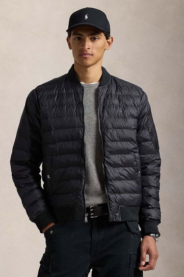 Bomberjakke Polo by Ralph Lauren Black Bomber Jacket Sort | 710949961, 0