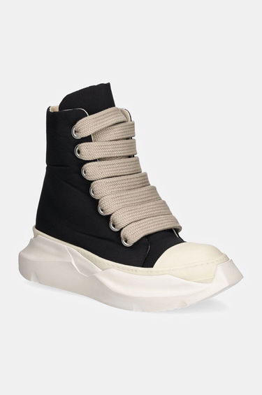 Sneakers og sko Rick Owens Jumbo Laces Abstract Sneak Sort | DU02D2844.MUPAW2, 0