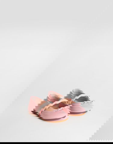 Sneakers og sko Dolce & Gabbana Dolce & Gabbana Patent Leather Ballet Flats For First Steps (19-26) Lyserød | D20093A483180416, 1