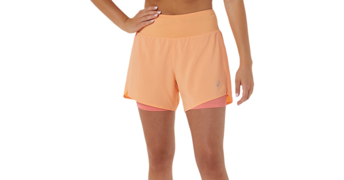 Shorts Asics Road Shorts Orange | 2012c378-800, 1
