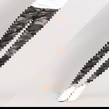 Bukser og jeans Urban Classics Ladies Camo Stripe Leggings Grå | TB1530 Grey, 0